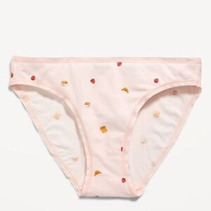 Mid-Rise Everyday Cotton Bikini Underwear plus xxl nwt old navy women food print